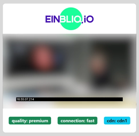 Test video player used in POC (dash.js-based)